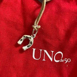 Unode50 silver charm
